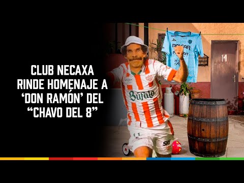 Club Necaxa rinde homenaje a ‘Don Ramón’ del “Chavo del 8”
