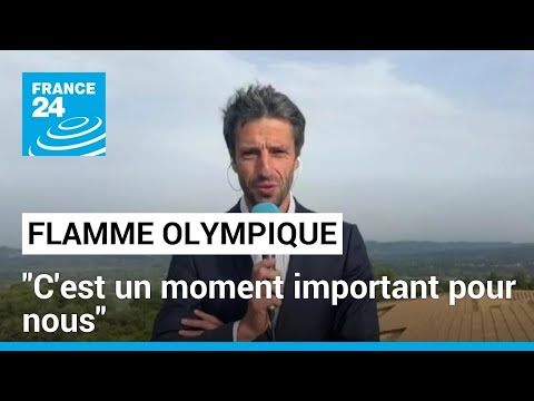 Pour Tony Estanguet, le début du relais de la flamme lance la magie olympique • FRANCE 24