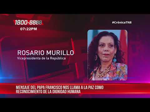 Mensaje de la vicepresidenta Rosario Murillo miércoles 14 de abril 2020