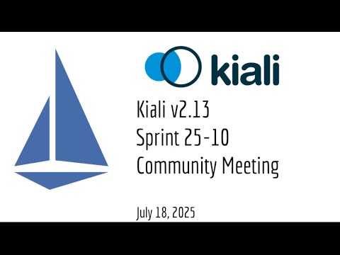Thumbnail for Kiali sprint demo v2.13