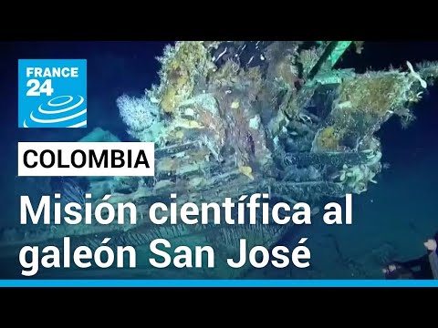 Colombia prepara misión científica al galeón San José, sumergido en sus costas desde 1708