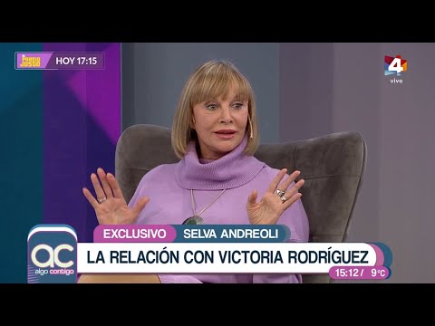 Selva Andreoli se sorprendió al aire con dichos de Victoria Rodríguez sobre su salida del programa