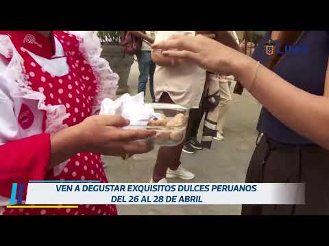 Feria Dulces Tradicionales del Perú
