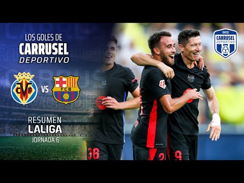 Lamine Yamal y Lewandowski ponen a bailar al Barça | Goles del Villarreal 1 - 5 FC Barcelona