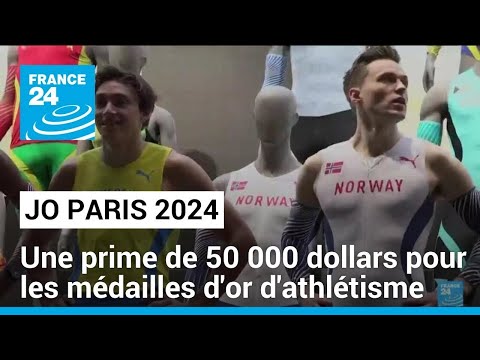 JO Paris 2024 : une récompense de 50 000 dollars pour les vainqueurs des épreuves d'athlétisme