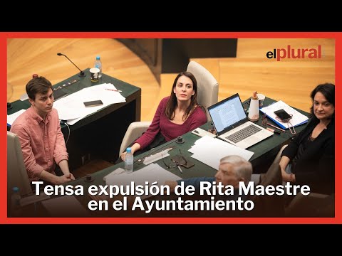 El PP expulsa a Rita Maestre del Ayuntamiento de Madrid