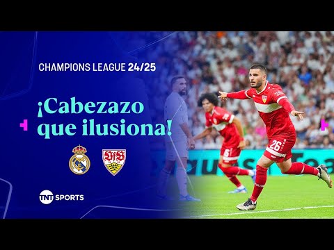 ¡UNDAV Y EL GOL DEL EMPATE! | REAL MADRID 1-1 STUTTGART | FASE DE LIGA | UEFA CHAMPIONS LEAGUE