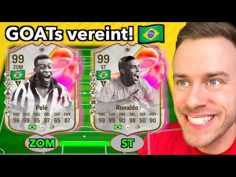 Ich habe die Brasilien GOAT’s PELÉ & R9 RONALDO vereint! 🇧🇷🐐🏆