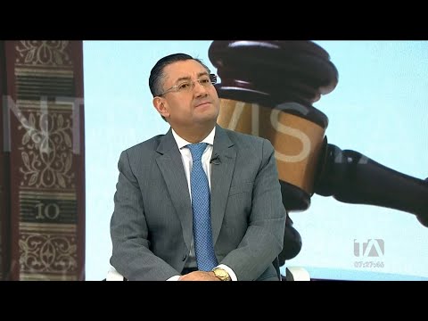 Entrevista a Iván Saquicela, presidente de la Corte Nacional Justicia