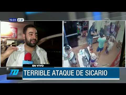Terrible ataque de sicarios en Pedro Juan Caballero