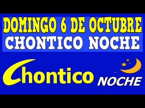 CHINTICO NOCHE Resultado DOMINGO 6 De OCTUBRE De 2024