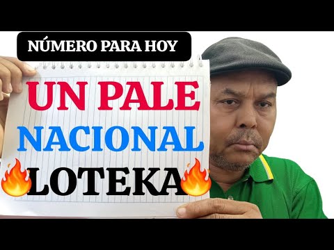 NUMEROS DE HOY PARA LOTEKA NACIONAL Q PALÉ FUERTE