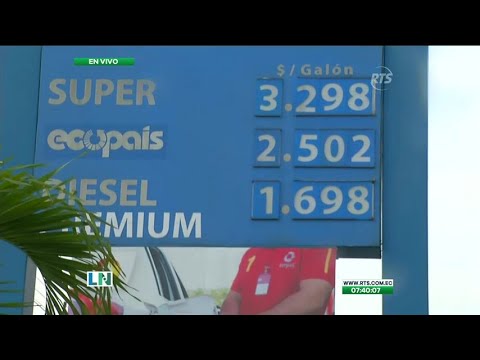 Publican los nuevos precios de los combustibles en Guayaquil
