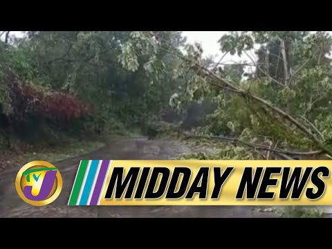 Tropical Storm Grace Batter Sections of Jamaica | TVJ Midday News - August 17 2021