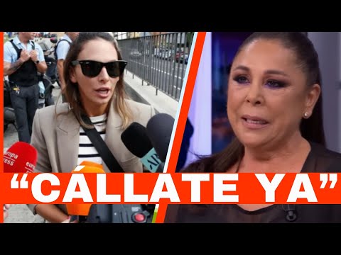 'CALLATE YA' IRENE ROSALES SE PRONUNCIA por PELEA A GRITOS de ISABEL PANTOJA con PERIODISTA