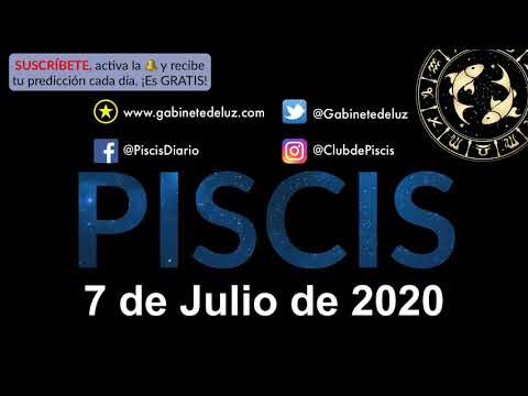 Horóscopo Diario - Piscis - 7 de Julio de 2020