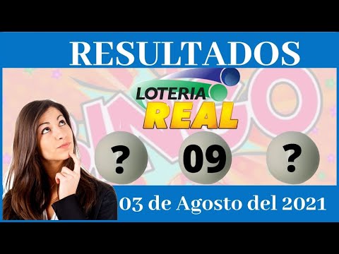 Lotería Real Martes 03 de Agosto del año 2021 #todaslasloteriasdominicanas