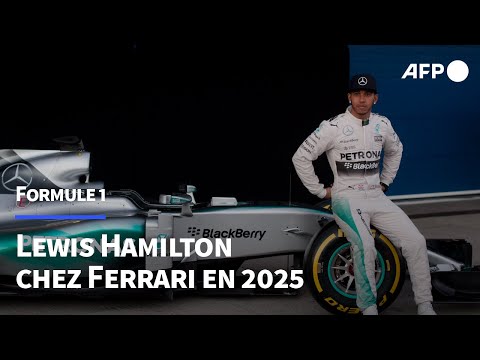 F1: Lewis Hamilton quittera Mercedes pour Ferrari en 2025 | AFP