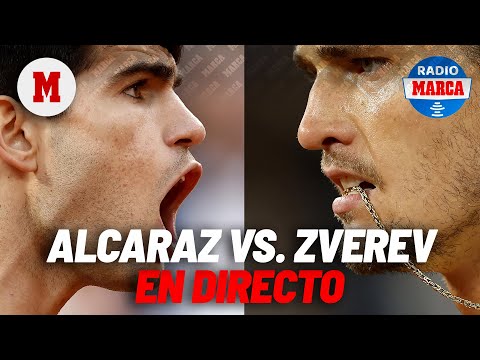 DIRECTO I Final Roland Garros I Carlos Alcaraz vs Alexandre Zverev I MARCADOR