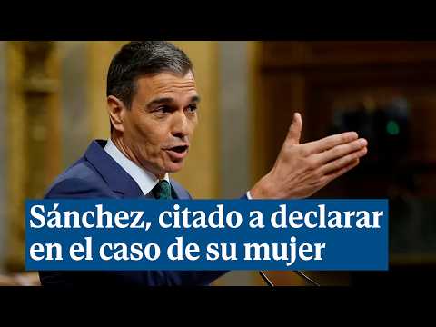 El juez que investiga a Begoña Gómez cita a Pedro Sánchez como testigo el próximo 30 de julio