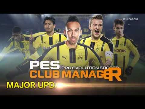 pes club manager video