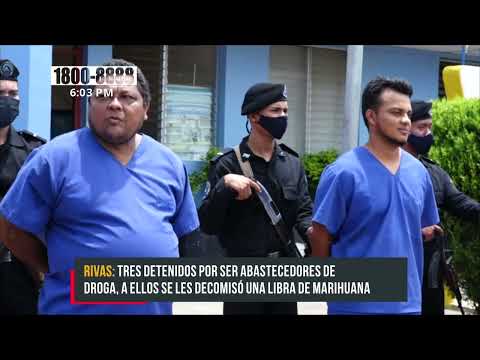 Capturan en Rivas a siete presuntos delincuentes por delitos de peligrosidad - Nicaragua