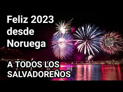 ASI RECIBIMOS EL 2023 DESDE NORUEGA! SALUDOS HERMANOS DE EL SALVADOR