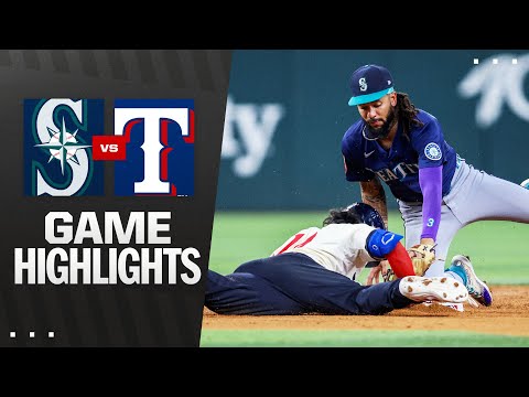 Mariners vs. Rangers Game Highlights (6/27/25) | MLB Highlights