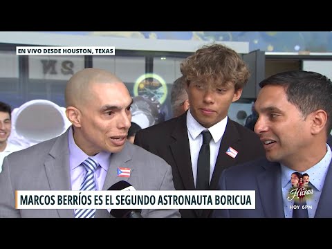 Emocionados familiares de Marcos Berríos por su graduación como astronauta de NASA