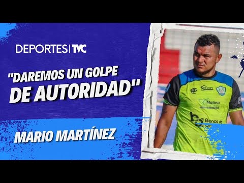 Mario Martínez confirma si está o no listo para la final de ida contra el Olimpia