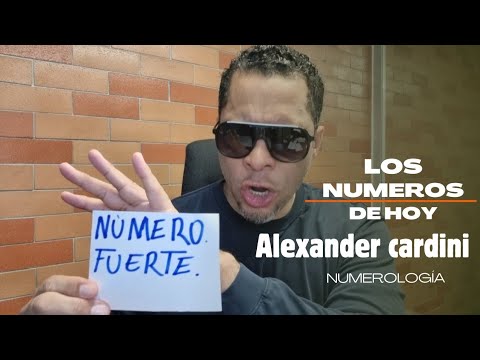 NUMERO FUERTE | Alexander Cardini Numeros De Hoy  28-04-24 NUMEROLOGIA
