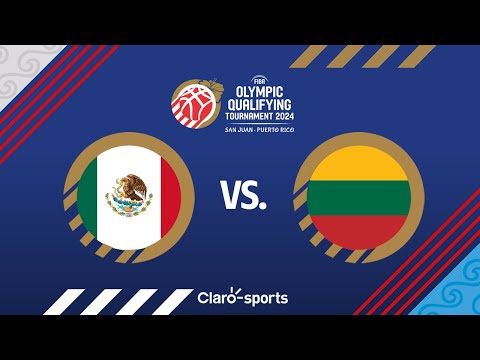 Preolímpico de básquetbol | México vs Lituania | Puerto Rico 2024