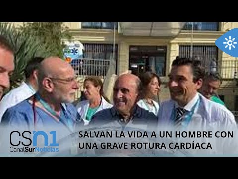 Médicos del Hospital Regional de Málaga salvan la vida a un hombre en un caso único en el mundo