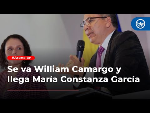 Se va William Camargo y llega María Constanza García a la cabeza del Ministerio de Transporte