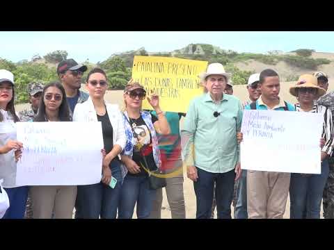 Edil Martínez se muestra en apoyo para que Las Dunas sea declarado Parque Nacional