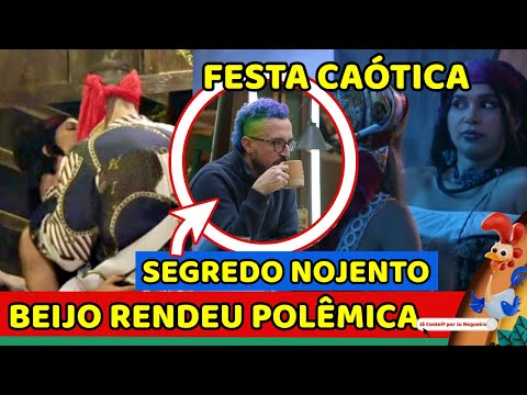 FESTA DO CAOS! Larissa e Sacha BEIJAM, MAS SEGREGO NOJENTO É EXPOSTO; Albert e FALA POLÊMICA