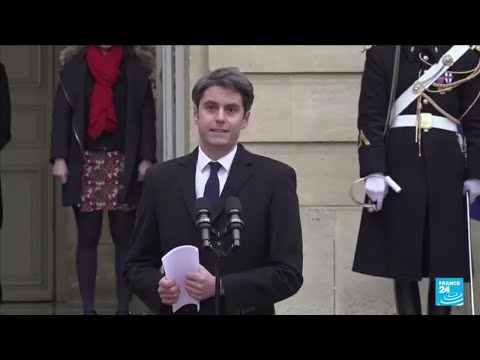 Francia: Gabriel Attal es nombrado como primer ministro tras renuncia de Élisabeth Borne