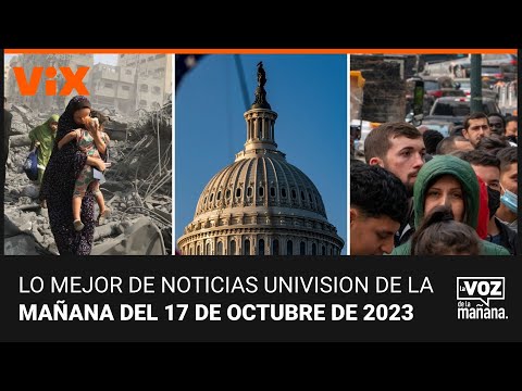 Lo mejor de Noticias Univision de la mañana| martes 17 de octubre de 2023