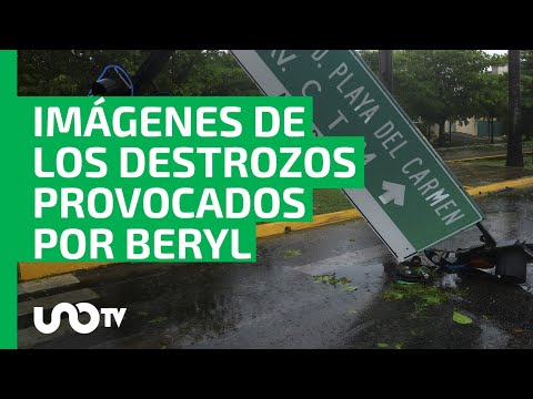 ¡El poder de la naturaleza! 10 imágenes impactantes de los destrozos provocados por Beryl