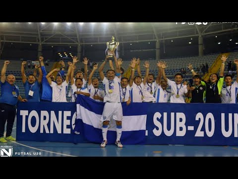 Nicaragua se proclama como campeón en el primer torneo U20 de Futsal 2022