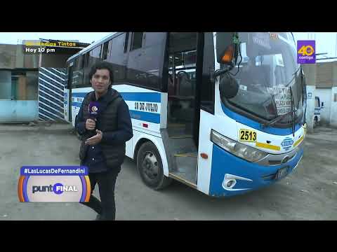 Lima tomada por el transporte informal: Combis piratas clonan a buses en regla