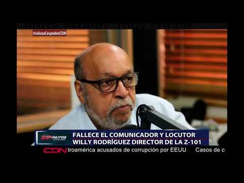 Muere Willy Rodríguez, director de la Z101, a consecuencia del COVID-19