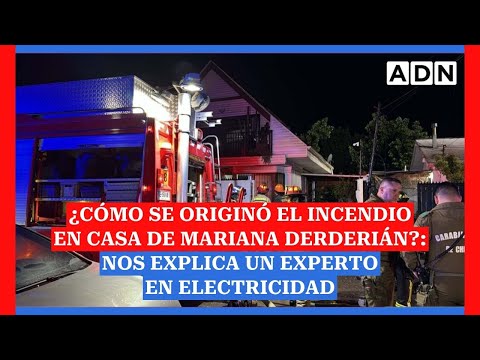 ¿Cómo se originó el incendio en casa de Mariana Derderián?: Nos explica un experto en electricidad
