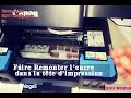 Canon Pixma -  Faire r?monter l'encre dans la t?te d'impression