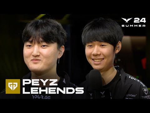 Peyz, Lehends 인터뷰 | BRO vs. GEN | 07.24 | 2024 LCK 서머 스플릿