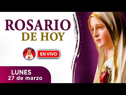 ROSARIO de HOY EN VIVO  | lunes 27 de marzo 2023 | Heraldos del Evangelio El Salvador