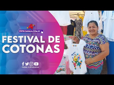 Exitoso Festival de Cotonas, Batas y Trajes de Folclore en Catarina, Masaya