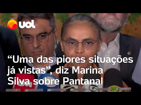 Marina Silva diz que Pantanal 'está em uma das piores situações já vistas': 'Incêndios criminosos'