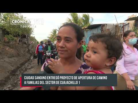 Ciudad Sandino mejora las conexiones viales con sus comunidades - Nicaragua