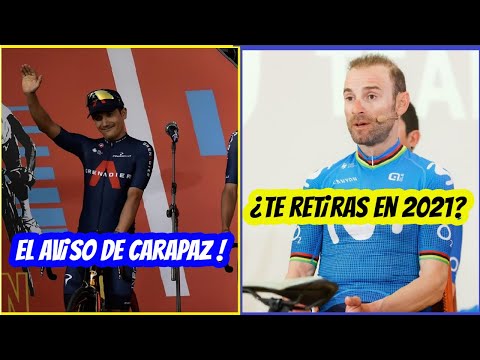 CICLISMO ? El Aviso de CARAPAZ ?? VALVERDE ¿Retiro este 2021